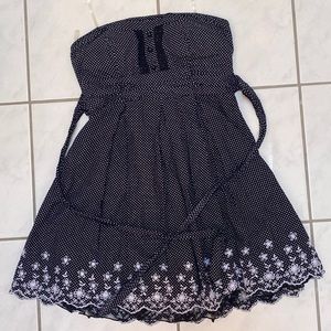 Strapless Polka Dot dress from “Speckless”